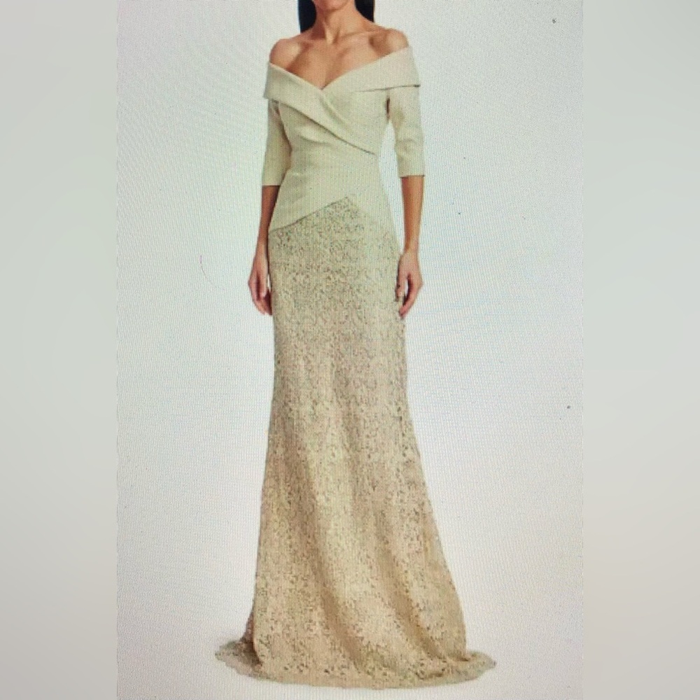 Rikki Freedman. Beautiful Cocktail/Mother of the Bride Gown